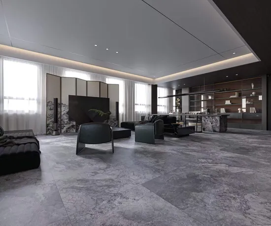 Luxury Marble Looking Grey Matt Porcelain Floor Wall Tile