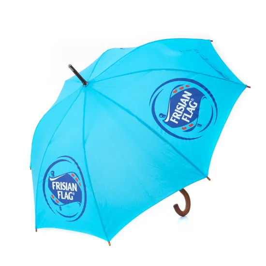 Promotional Light Blue Color Rain Stick 30 Inch Golf Umbrella