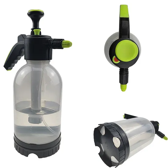 2L Manual Portable Air Pressure Sprayer with Three Option Nozzles