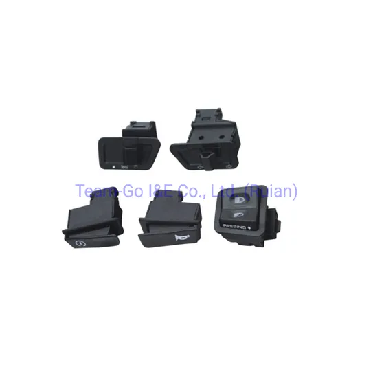 Motorcycle Parts Head Light Horn Dimmer Turn Starter Single Switch Button Set with Best Quality