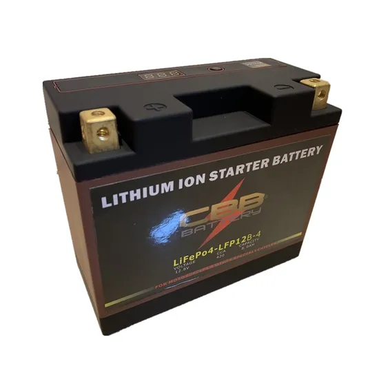12.8V Motorcycle Battery 8ah 420CCA LiFePO4 Starter Motorbike Battery LFP12b-4