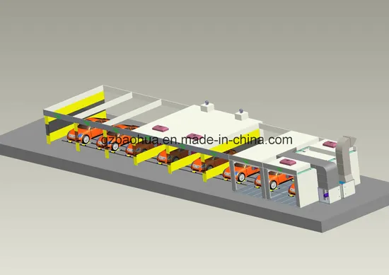 Auto Painting Line/ Spray Paint Room Bake Booth