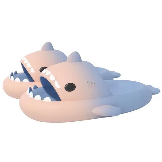Logo Custom Kids Shoes Shark Slippers Men Women Fashion Cute New Design Shoe