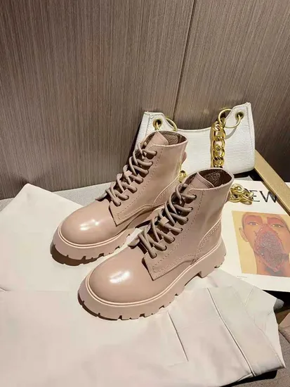 2021 Autumn Martin Boots Fashion All-Match Women′s Shoes