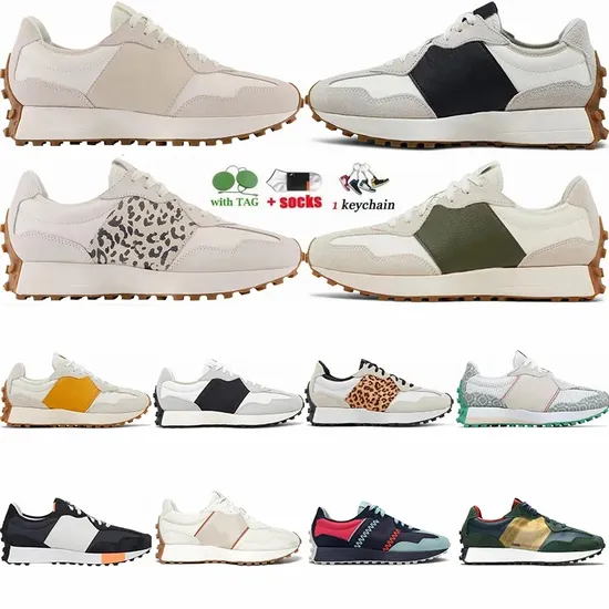 Hot Sale 327 Mens and Womens Shoes Moonbeam Outerspace Turtledove White Gum Leopard Sea Salt Golden Hour Summer Fog 327s Replica Online Store