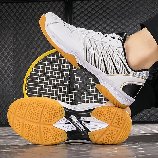 Unisex Size Sport Shoes Professional Training Non-Slip Badminton Shoes