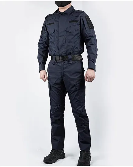 Factory Custom Tactical Suit Reflective Safety Workwear Training Guard Security Clothes Uniforms Manufacturer