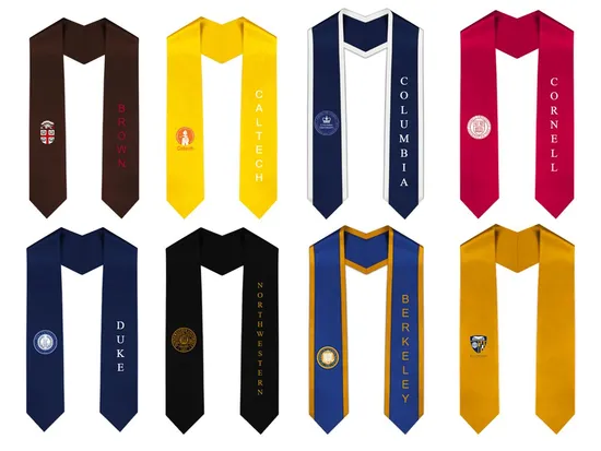 Custom Grad Graduation Sash Stoles