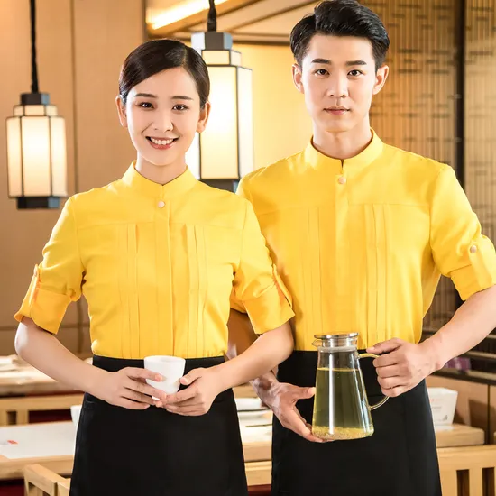 High Quality Hotel Bakery Pastry Cafe Overalls Chef Jacket Cook Coat Restaurant Kitchen Chef Uniform