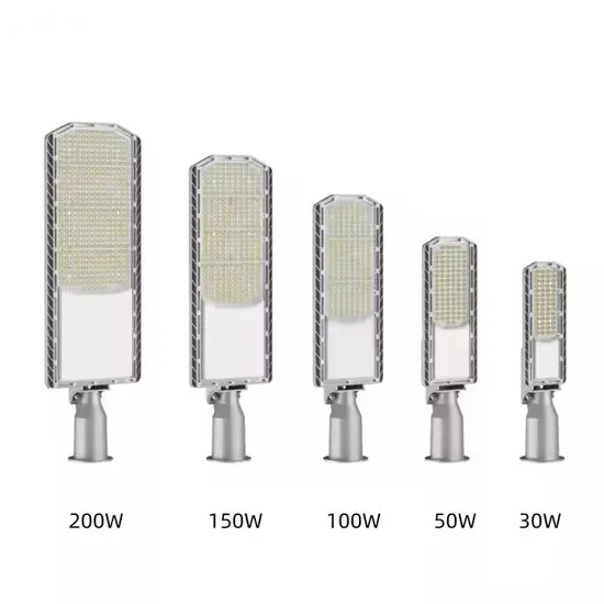 Waterproof IP67 Outdoor LED Street Light Manufacturers 60W 80W 100W 120W 150W 200W Lamp Solar Street Light with Street Lighting Pole