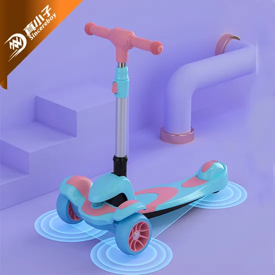 Hot Selling Mini Tri Children Scooter with PVC Wheel and Good Design