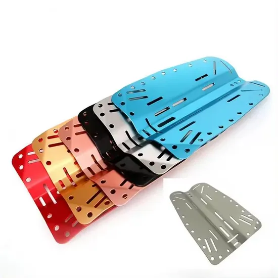 Aluminum Alloy Technic Diving Backplate Wing Bcd Ultralight Backplate for Scuba Diving Harness System Hardware Backmount