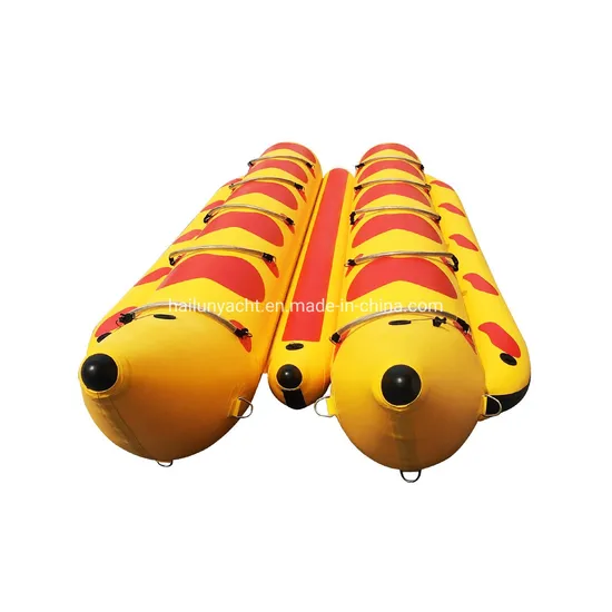 10 Persons Leisure and Entertainment Inflatable Flyfish for Kids and Adults Banana/ Inflatable Boat PVC Boat Fishing/Rubber/Motor/Sport Boat
