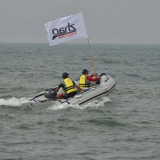 Zhao Marine Zye PVC/Hypalon Inflatable Sport Yacht with Aluminium Floor