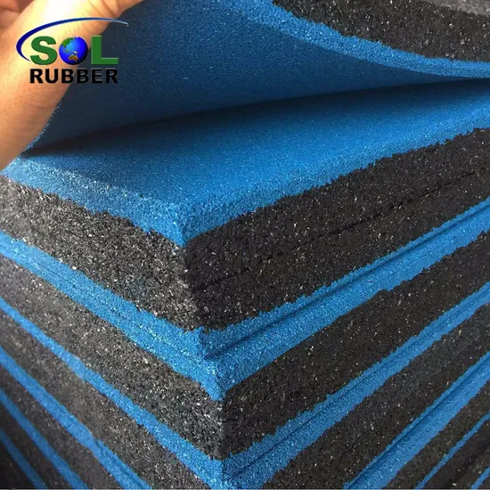 Commercial Outdoor Playground Rubber Floor Tile
