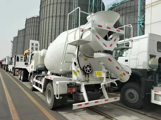 Construction Equipments Mobile Truck Mounted Concrete Mixer