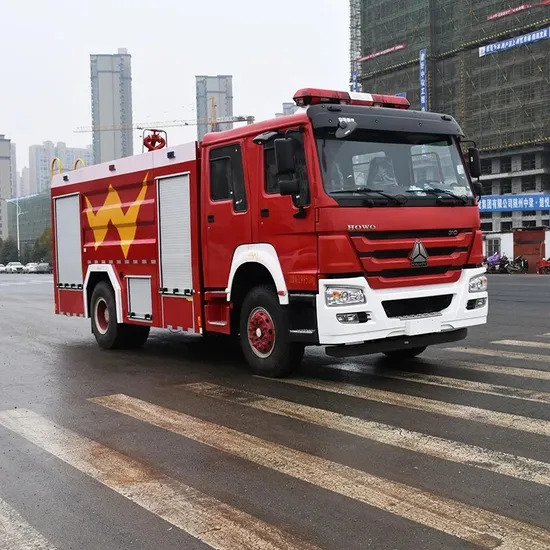Sinotruk HOWO Heavy Duty Water Foam Tank Fire Rescue Fighting Truck Fire Engine 8000L 10000L Watering Truck