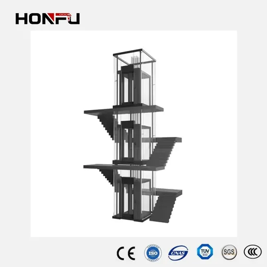 Industrial 500g-5000g Small Hydraulic Electric Cargo Goods Elevator Shaft Lift for Warehouse Maintenance