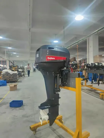 Hot Sale 2 Stroke 15HP Diesel Outboard Motor Boat Engine