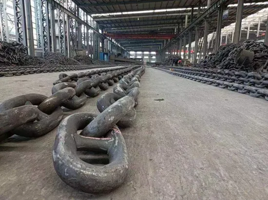 Corrosion Resisting 30 Years Factory Supplied Rust Protection Self Color Am2 16× 64/20× 80/28× 112 Stud Anchor Chain for Sale