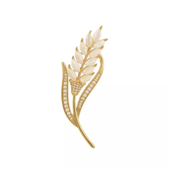 Factory Wholesale New Fashion 925 Rice Brooch Clothing Accessories
