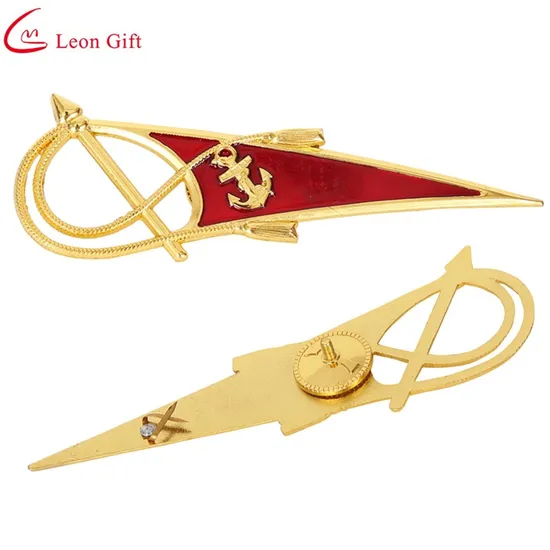 China Manufacture Custom Gold Metal Cute Soft Hard Enamel Badge Lapel Pin for Suit
