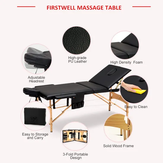 Custom Wood Massage Bed Wood Double Bed Designs Ayurvedic Equipment Pink Massage Table