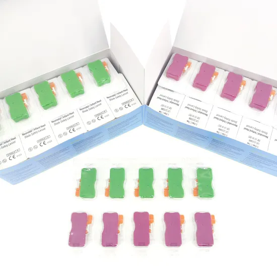 Heel Blade Safety Lancet Safety Blood Lancet