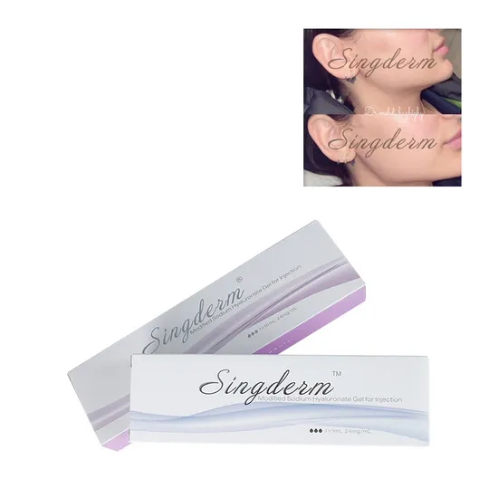 Singderm Lidocalne Hyaluronic Acid Dermal Filler Factory Supply 1ml, 2ml, 10ml