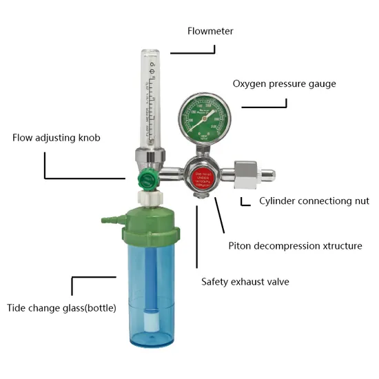 Cga540 Qf-2c High Quality Low Price Hospital Medical Oxygen Regulator with Flowmeter