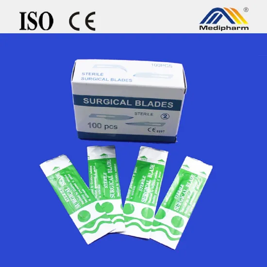 Disposable Stainless Steel Surgical Blade Scalpel Bistoury