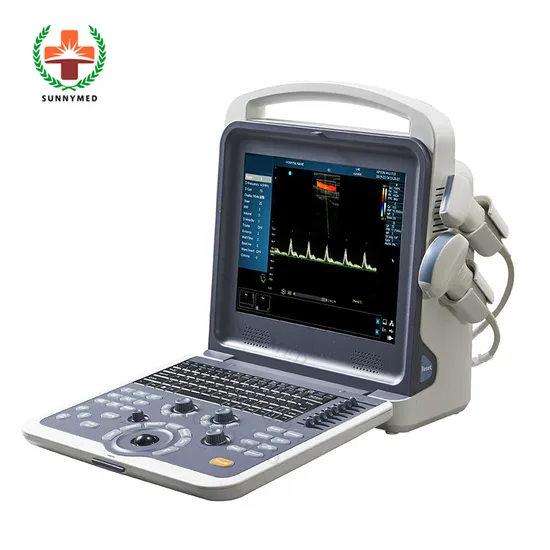 Sy-A042-1 Medical Diagnostic Equipment Cheapest 2D Portable Color Doppler Ultrasound Scanner