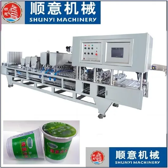 Fully Automatic 12 Cup Filling and Sealing Machine