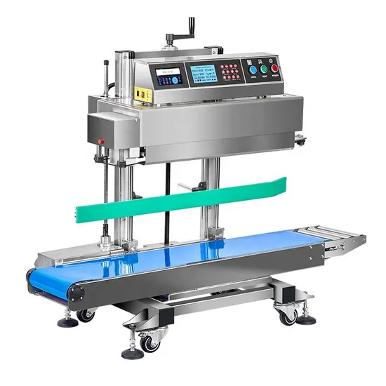 Tepps 280mbp Factory Price Mini Big Bag Heat Sealing Machine Intelligent Automatic Vertical Continuous Band Sealer