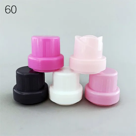 58mm Plastic Lid Bottle Cover Screw Cap for Liquid Laundry Detergent Packaging