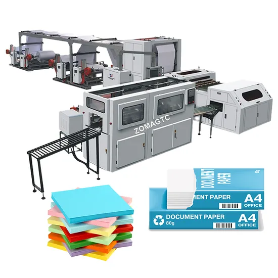 Automatic A4 Paper Cutting Machine and Packing Machine Paper Sheet Cutting Machine