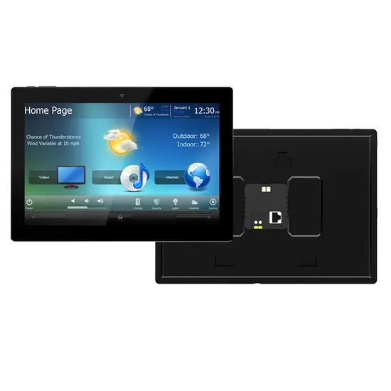 Portworld ODM OEM 10.1 Inch AC110V~240V Android Debian Smart Home Poe Control Panel