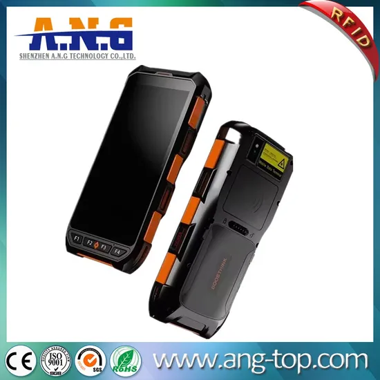 Android10 Rugged RFID Scanner PDA 134.2kHz Fdx-B/Hdx RFID Reader Writer ISO 11784/11785 Microchip Handheld Reader for Pig Cattle Sheep Management