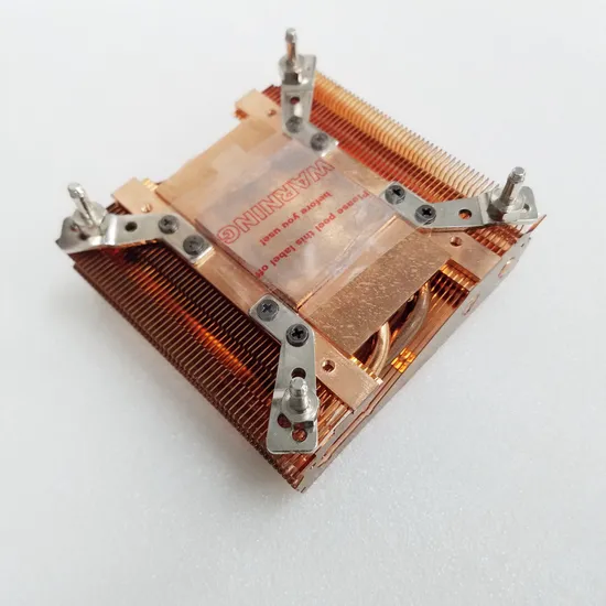 New Design Copper Material CPU Cooler Heatsink with 4 PCS Heatpipes