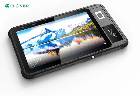 High Quality Three-Proof IP65 Waterproof Industrial Rugged Mobile Tablet PC with Fingerprint/NFC/Bluetooth