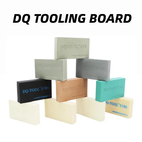 Dq-Tool Excellent Surface Polyurethane Model Foam Board for Model and Pattern Making PU Foam Tooling Board for Car Sand-Cast Model Foundry Pattern Modeling