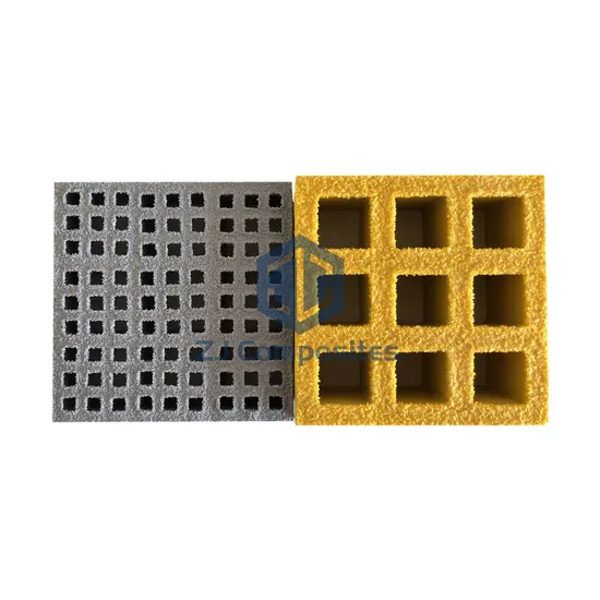 Customized Pultruded Micro Mesh FRP Grating Fiberglass Grate GRP Walkway
