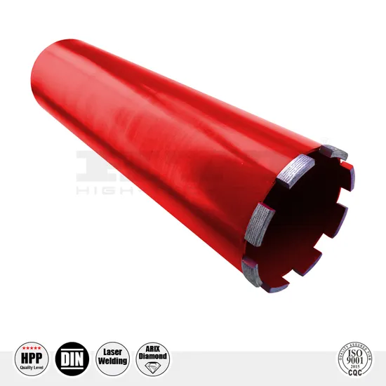 Arix Lma Laser Welded Sharp Diamond Core Drill for Concrete Brick Stone Granite Marble Core Drilling