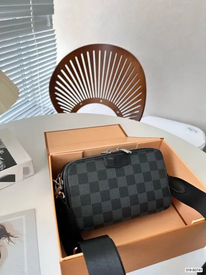 Hot Selling Wholesale Luxury Fashion Classic Designer Man Male Camera Bag