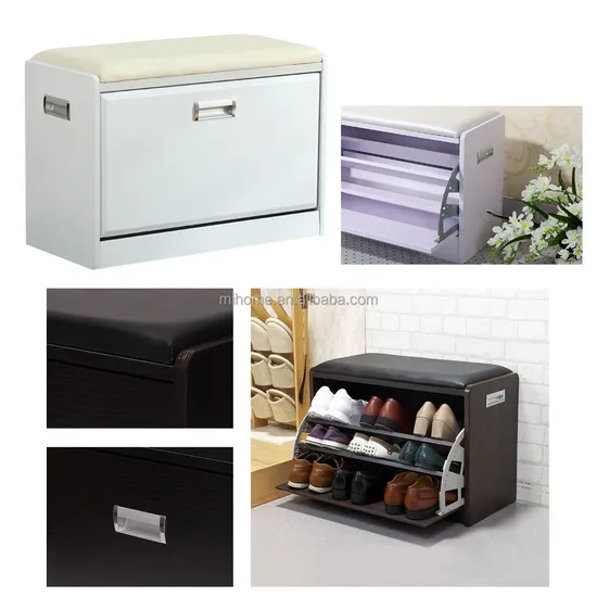 Modern Adjustable Cabinet Storage Shoe Closet Shoe Rack for Home