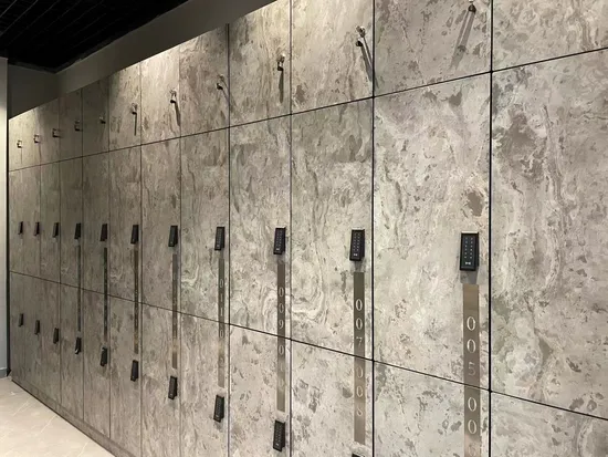 Waterproof HPL Changing Room Cabinet Storage Swimming Pool Gym Lockers