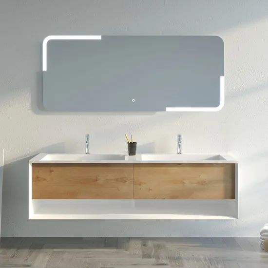 Factory Outlet Multiple Repurchase Single Sink Bathroom Cabinet with Lso for MFC High Quality