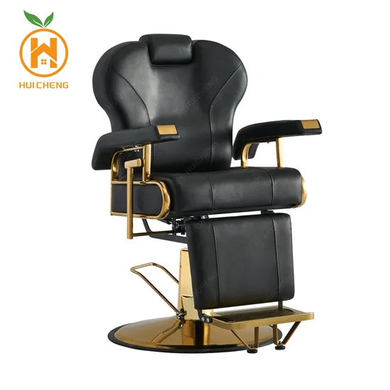 Manufacturer Direct Sales Retro Salon Equipment Heavy-Duty Leather Modern Barber Chair Zy-Bc8801