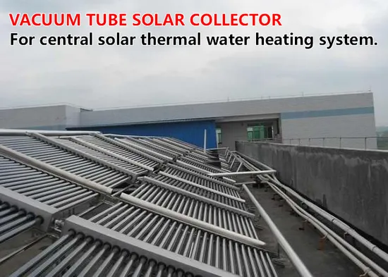 Central Hot Water Engineering System Solar Water Collector Ground Mounted Installation