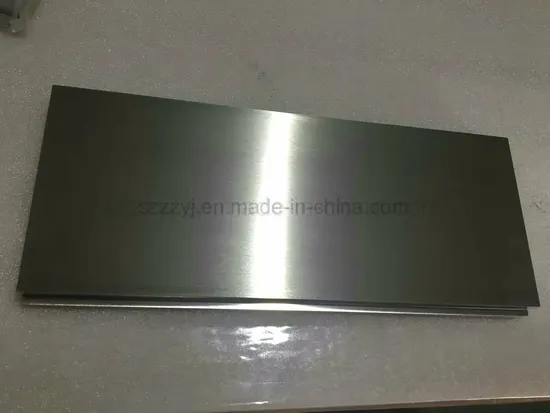 High Purity Tungsten Sheet Plate Target